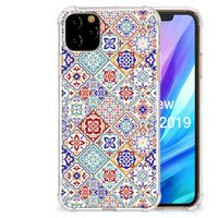 Apple iPhone 11 Pro Max Anti-Shock Hoesje Tiles Color - thumbnail