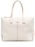 Tod's sac cabas à fermeture zippée - Blanc