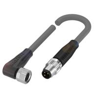 BALLUFF BCC02WN Distributieleiding M8 x 1 Aantal polen (sensoren): 3 2.00 m 1 stuk(s)