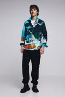 Cargo broek met trekkoord - BLACK - 36