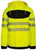 Korntex KX1004 EOS Hi-Vis Workwear Parka With Printing Area - Signal Yellow/Black - 3XL