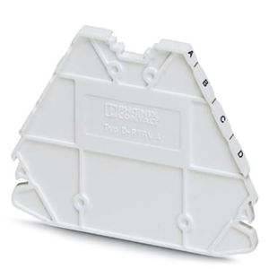 D-PTRV 4 WH A-D LGS  (10 Stück) - End/partition plate for terminal block D-PTRV 4 WH A-D LGS