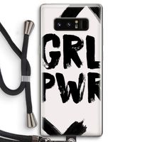 Girl Power #2: Samsung Galaxy Note 8 Transparant Hoesje met koord