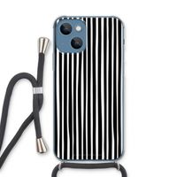 Stripes: iPhone 13 Transparant Hoesje met koord