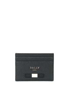 Bally porte-cartes Bhar en cuir - Gris