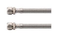 Riko Flexibele aansluitslang 10mm knel x 15mm knel 30 cm RVS