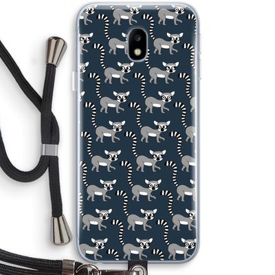 Makis: Samsung Galaxy J3 (2017) Transparant Hoesje met koord