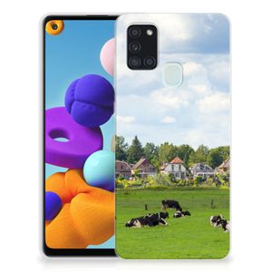 Samsung Galaxy A21s TPU Hoesje Koeien