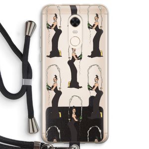 Pop Some Kim: Xiaomi Redmi 5 Transparant Hoesje met koord