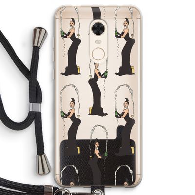 Pop Some Kim: Xiaomi Redmi 5 Transparant Hoesje met koord