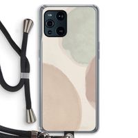 Geo #8: Oppo Find X3 Transparant Hoesje met koord