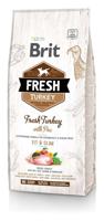 BRIT Fresh Turkey & Pea Fit & Slim - Droog hondenvoer Kalkoen met erwten -12 kg