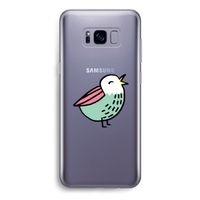 Birdy: Samsung Galaxy S8 Transparant Hoesje