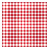 30x servetten rood met wit 33 x 33 cm - Feestservetten - thumbnail