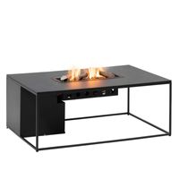 Cosi: Cosidesign Line Vuurtafel marmerlook tafelblad - Zwart Cosi: Cosidesign Line Vuurtafel marmerlook tafelblad - Zwart