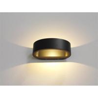 Artdelight Design wandlampSharp zwart met goud - WL SHARP ZW-MG
