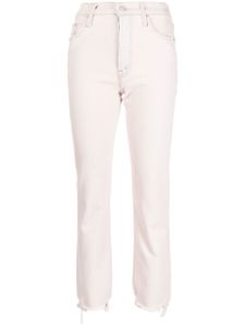 MOTHER pantalon à coupe skinny - Rose