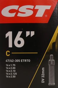 Cst binnenband dv3 16 inch 47/62-305 dv 32 mm 070302