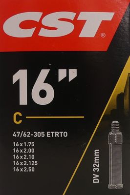 Cst binnenband dv3 16 inch 47/62-305 dv 32 mm 070302