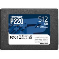 Patriot Memory P220 512GB 2.5 SATA III - thumbnail