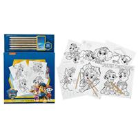 Paw Patrol kleurboek met 6 kleurpotloden