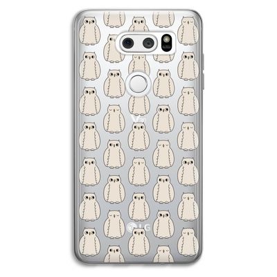 Uilen: LG V30 Transparant Hoesje