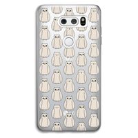Uilen: LG V30 Transparant Hoesje Uilen: LG V30 Transparant Hoesje