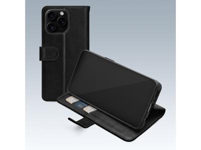 Mobilize Mobilize Premium Gelly Wallet Book Case Apple iPhone 16 Pro Black