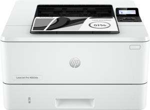 HP LaserJet Pro 4002dw Printer Laser, kleur Zwart/wit A4 40 pag./min. 4800 x 600 dpi Bluetooth, Duplex, LAN, WiFi, USB