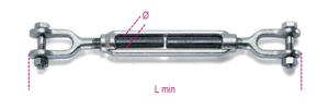 Beta 8009Z-K M8-Spanschroeven Met 2 Gaffels - 080099008