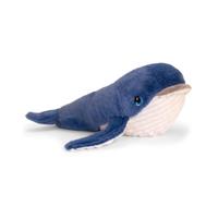 Keel Toys walvis knuffel - pluche - 25 cm - zeedieren - knuffeldieren - zoogdieren