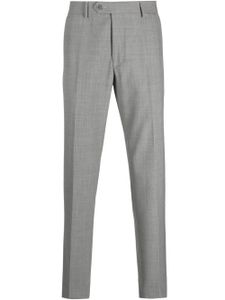 Boggi Milano pantalon de costume à coupe droite - Gris