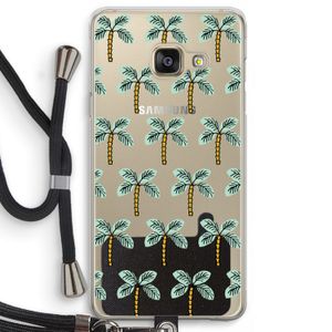 Paradise: Samsung Galaxy A3 (2016) Transparant Hoesje met koord