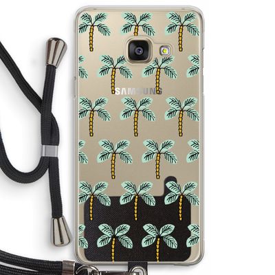 Paradise: Samsung Galaxy A3 (2016) Transparant Hoesje met koord