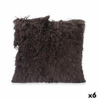 Kussen Grijs Katoen Polyester 45 x 2 x 45 cm (6 Stuks)