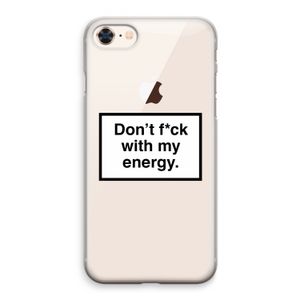 My energy: iPhone 8 Transparant Hoesje