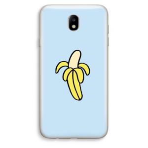 Banana: Samsung Galaxy J7 (2017) Transparant Hoesje