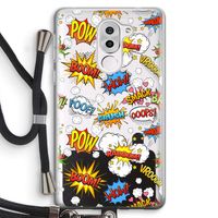 Pow Smack: Honor 6X Transparant Hoesje met koord