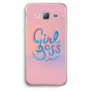 Girl boss: Samsung Galaxy J3 (2016) Transparant Hoesje