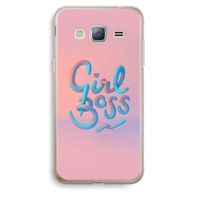 Girl boss: Samsung Galaxy J3 (2016) Transparant Hoesje
