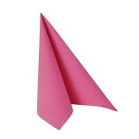 Conpax Luxe servetten - Fuchsia roze - 20x stuks - 33 x 33 cm - 3 laags papier - Tafel dekken