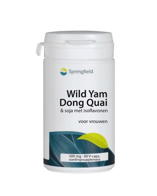 Springfield Wild yam/dong quai (60 vega caps)
