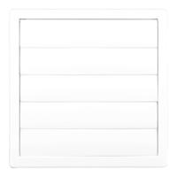 Ventilatierooster EDM 87736 Wit 17 x 17 cm