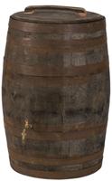 Regenton Whisky 190l met los deksel met handvat, gat vulautomaat, kraan - Vatenhandel stijf