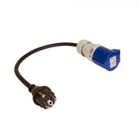 Dws Frans Schuko/Cee Kabel Multi 40 cm - thumbnail