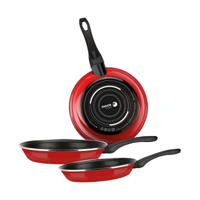 Pannenset Fagor Rood