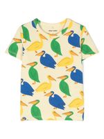 Mini Rodini t-shirt imprimé Pelican - Jaune Mini Rodini t-shirt imprimé Pelican - Jaune