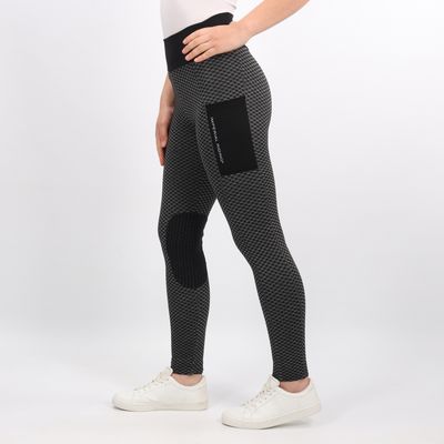 Rijlegging Imperial Riding Irhdiamond Bubble Knie Grip, XS in zwart