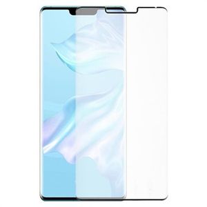 9D Full Cover Huawei Mate 30 Pro Tempered Glass Screenprotector - 9H - Zwart