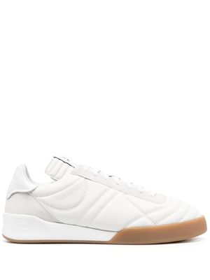 Courrèges baskets en cuir - Blanc